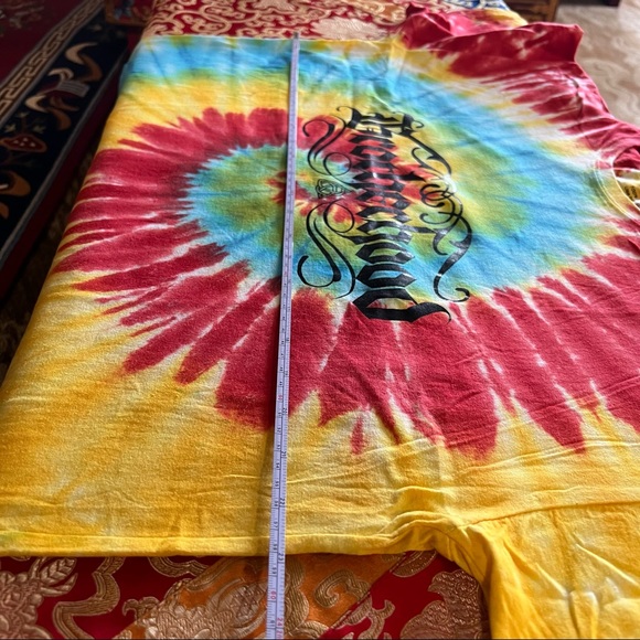 NWOT - Men’s Tie-Dye T-Shirt,100% Cotton.Size:L, SD Products,Brotherhood print. - Picture 6 of 8